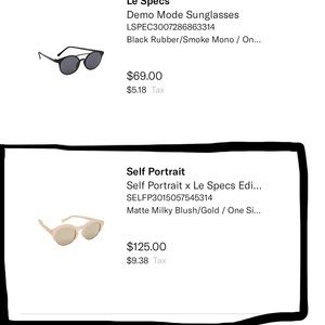 Self Portrait x Le Specs Sunglasses